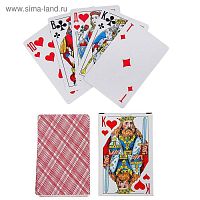 Карты игральные, влагостойкие, пластик, 54 шт.