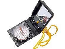 Компас DC30-1 (с линейкой, зеркало в крышке)