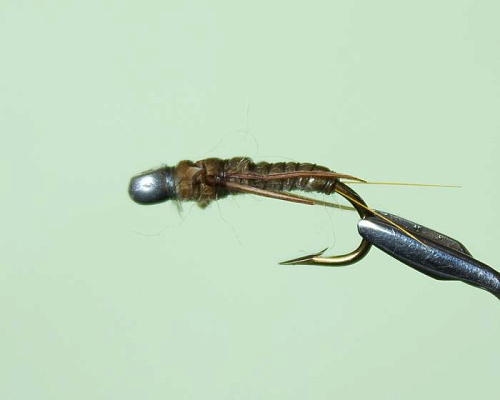 Нимфа Казарка, кр. Mustad №12 Нимфа Казарка, кр. Mustad №12