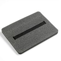 Сиденье туристическое 350х250х20 мм, цв.серый