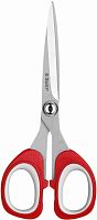 Ножницы Зубр "Мастер" хозяйственные, изогнутые, двухкомпонентные ручки, 215мм 40442-21
