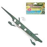 Снасть Донная с амортизатором 5 крючков (мотовило ЧЕМПИОН)