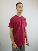 Футболка мужская бордовая р.L