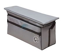 Накладка для сидения лодки с сумкой ПВХ 70см серая