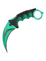 Нож керамбит CS Green CS0091