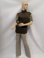 Брюки женские утепленные ,цв.серый, р.44-46