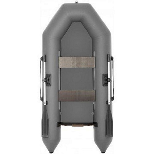 Лодка ПВХ Капитан 260Т серый