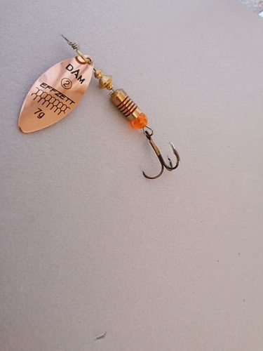 Блесна DAM FZ PREDATOR/7g, Copper Блесна DAM FZ PREDATOR/7g, Copper