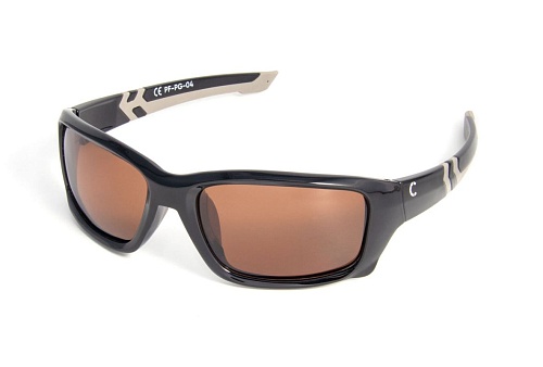 Очки поляризационные СЛЕДОПЫТ Hurricane в футляре,линзы brown