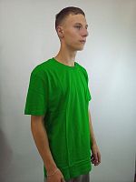 Футболка мужская зеленая р.S