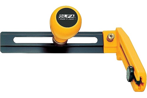 Нож OLFA циркульный с сегмент.лезвием 18*100*0,5мм, диаметр разрезр 70-300мм, OL-CMP-2