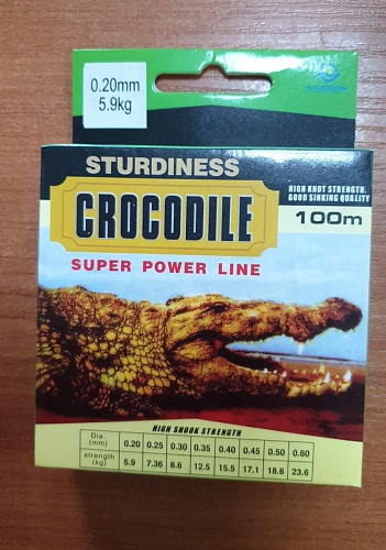 Леска CROCODILE, 100 m Леска CROCODILE, 100 m