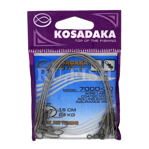 Поводки Classic 1x7 15cm 28kg (5шт.)