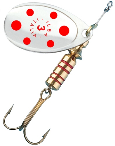 Блесна TONDO "Silver/red" N4/llba/, 10гр. Блесна TONDO "Silver/red" N4/llba/, 10гр.