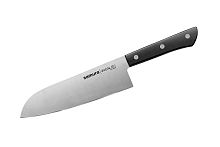 Нож кухонный Samura Harakiri Сантоку, 175 мм. SHR-0095B