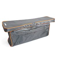 Накладка мягкая на банку с сумкой длина 75 см, серый