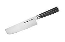 Нож кухонный Samura Mo-V, накири 167мм, G-10 SM-0043
