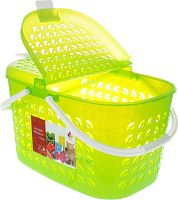Корзина для пикника цв.желтый