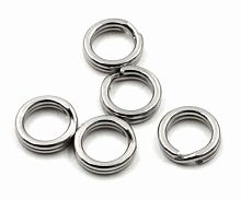 Заводное кольцо Namazu RING-A, цв. Cr, р. 3 ( d=9 mm), test-27 кг
