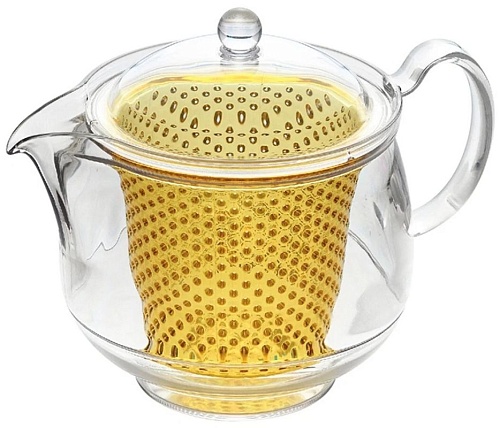 Чайник термостойкий заварочный Akebono "Yellow" (730ml) Чайник термостойкий заварочный Akebono "Yellow" (730ml)