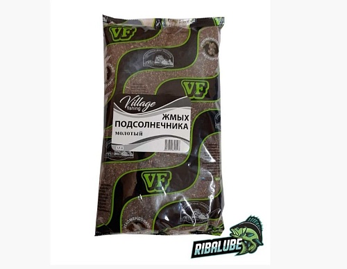 Жмых подсолнечника молотый (рыболовный), 1 кг Жмых подсолнечника молотый (рыболовный), 1 кг