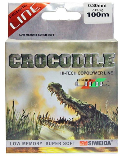 Леска "Crocodile" 100м 0,20 (4,10кг) Леска "Crocodile" 100м 0,20 (4,10кг)