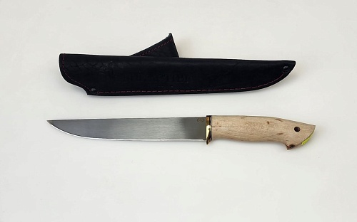 Нож Филейный большой (95х18, карельская береза)