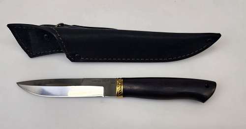 Нож Игла 95х18 гарда латунь