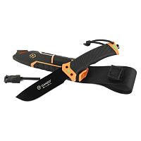 Нож Ganzo с паракордом G8012-OR сталь 7Cr17