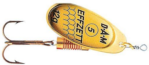 Блесна DAM Effzett Standart Spinner 4гр - Gold Блесна DAM Effzett Standart Spinner 4гр - Gold
