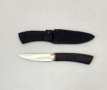 Нож овощной 95х18 черный граб